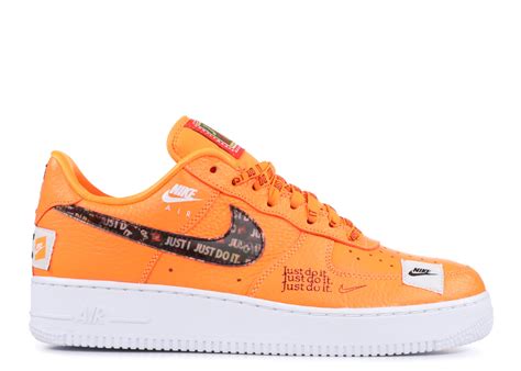 nike air orange weiß|all orange air force 1.